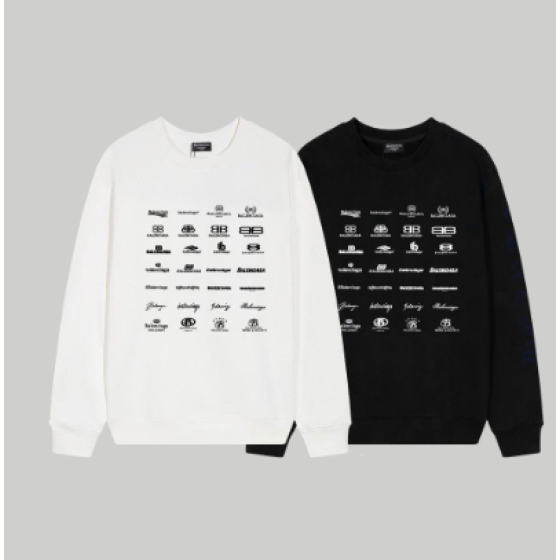 Balenciaga all-over bullet print crewneck sweatshirt!